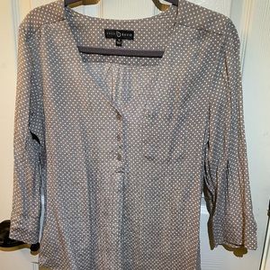 Fred David Polka Dot Blouse